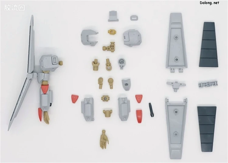 万代综合拼装模型系列 重战机L-GAIM HG 艾尔盖姆 Mk-II/L-GAIM Mk-II - 图片